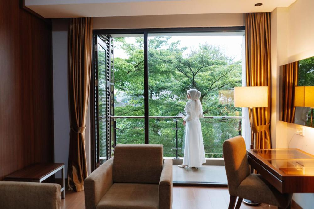 Anugrah Hotel Sukabumi Exterior photo